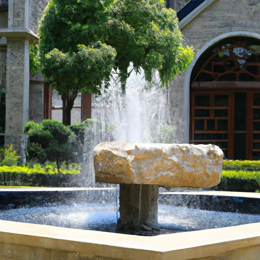 Outdoor Family Yard Fountain